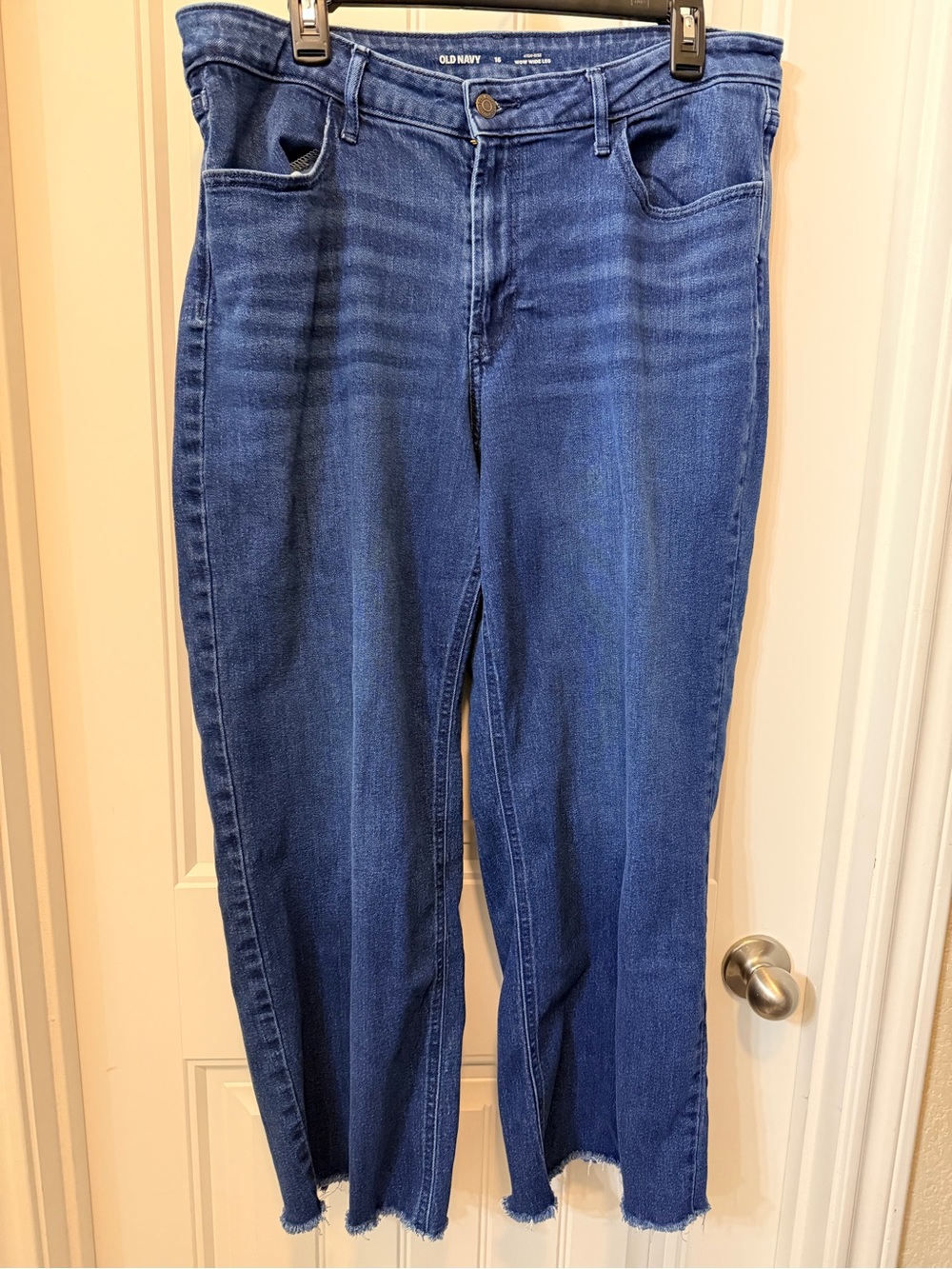 Old Navy Dark Blue wide Leg Women's Jeans